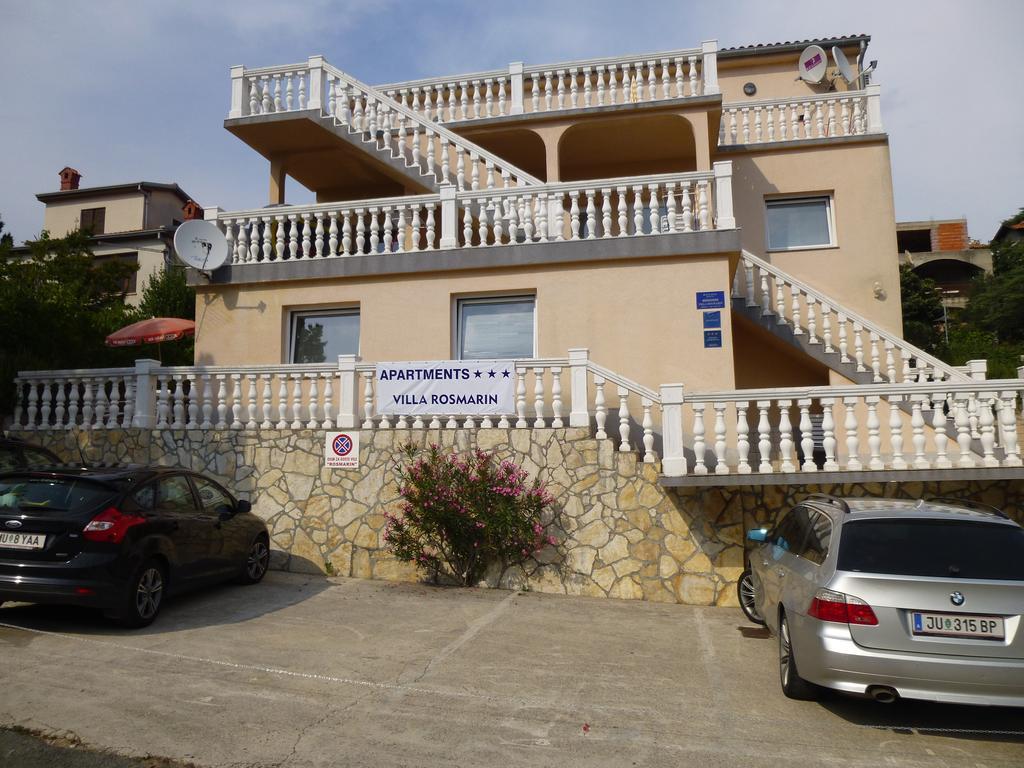 Apartments Villa Rosmarin Omišalj Zewnętrze zdjęcie